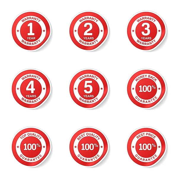 garanti garanti mühür Icon set