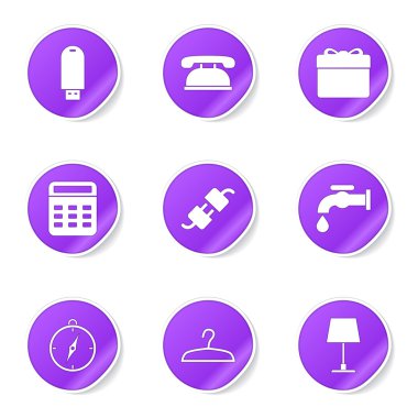 ev aletleri Icon set