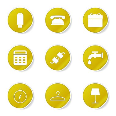 ev aletleri Icon set