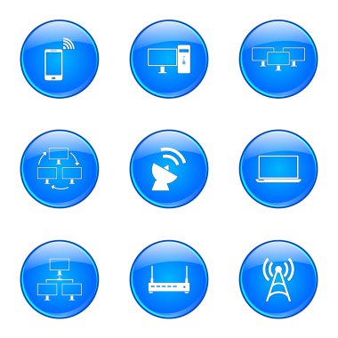Telekom iletişim Icon set