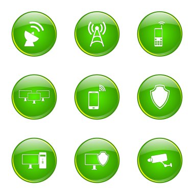 Telekom iletişim Icon set