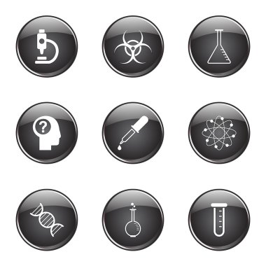 Bilim aletleri Icon set