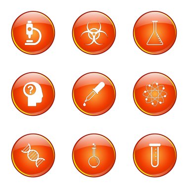 Bilim aletleri Icon set