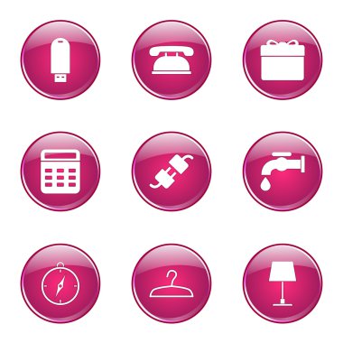 ev aletleri Icon set