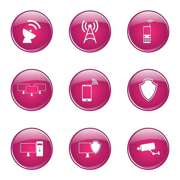 Telekom iletişim Icon set