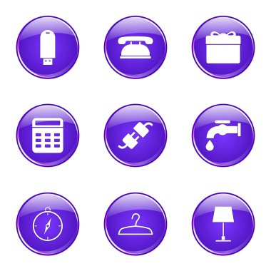 ev aletleri Icon set