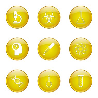 Bilim aletleri Icon set
