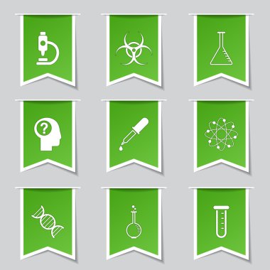 Bilim aletleri Icon set