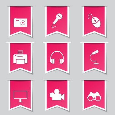 boya, vernik Icon set