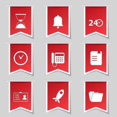 zaman süresi Icon set