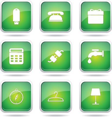 ev aletleri Icon set
