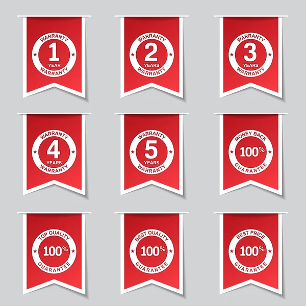 garanti garanti mühür Icon set