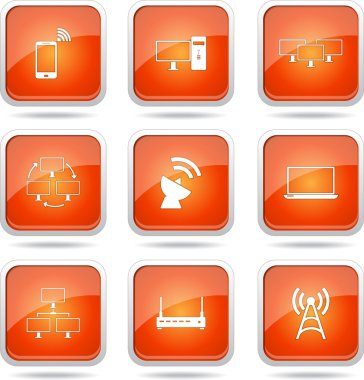 Telekom iletişim Icon set