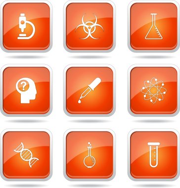 Bilim aletleri Icon set