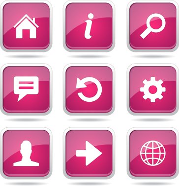 Web Internet simge seti