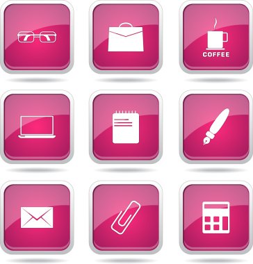 Office iş Icon set