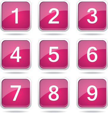 Icon set sayma sayıları