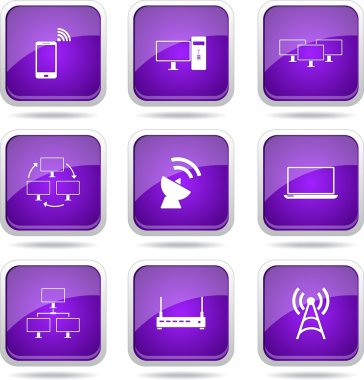 Telekom iletişim Icon set
