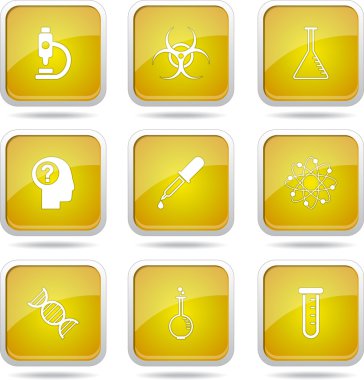 Bilim aletleri Icon set