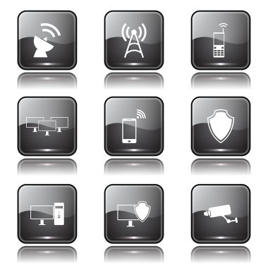 Telekom iletişim Icon set