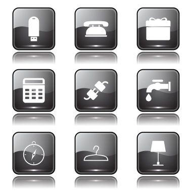 ev aletleri Icon set
