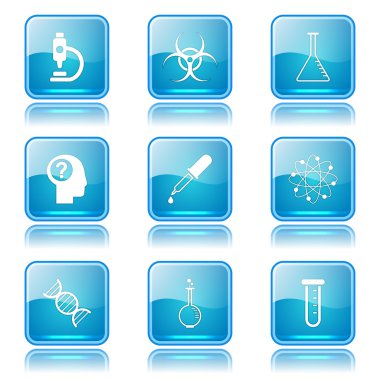 Bilim aletleri Icon set