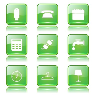 ev aletleri Icon set