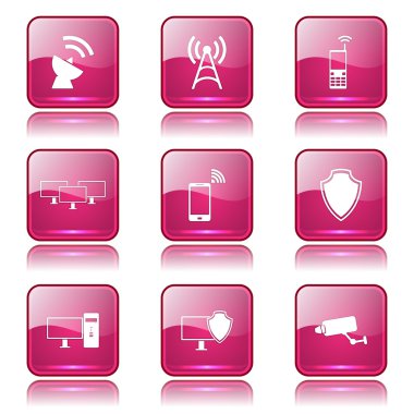Telekom iletişim Icon set