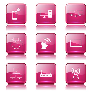 Telekom iletişim Icon set