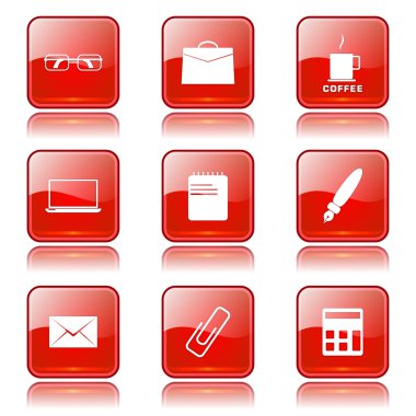 Office iş Icon set