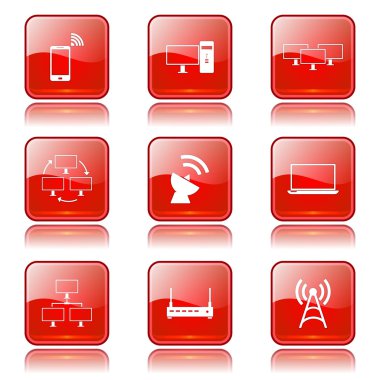 Telekom iletişim Icon set