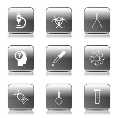 Bilim aletleri Icon set