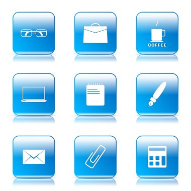 Office iş Icon set