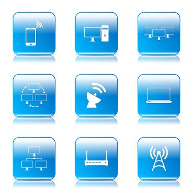 Telekom iletişim Icon set