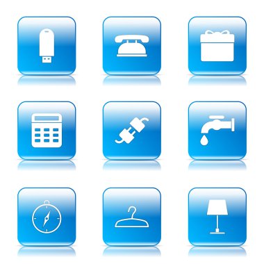 ev aletleri Icon set