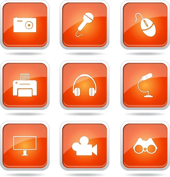 boya, vernik Icon set