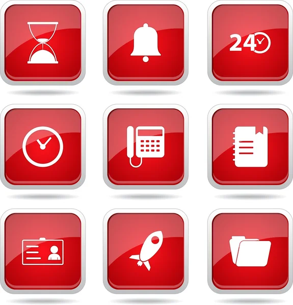 zaman süresi Icon set