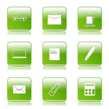 Office iş Icon set