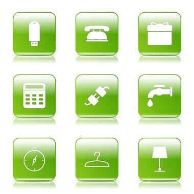 ev aletleri Icon set