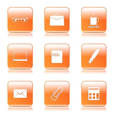 Office iş Icon set