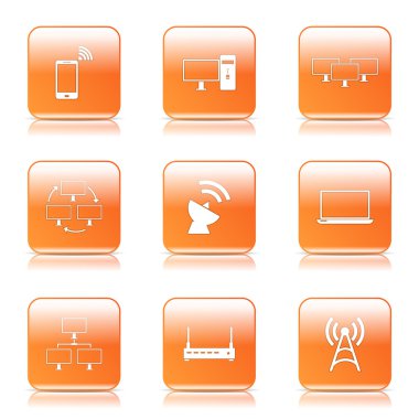 Telekom iletişim Icon set