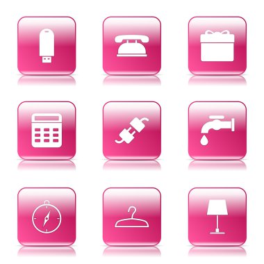 ev aletleri Icon set