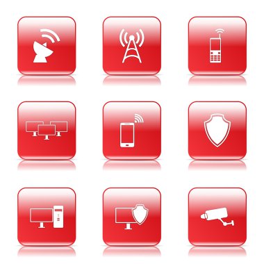Telekom iletişim Icon set