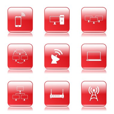 Telekom iletişim Icon set