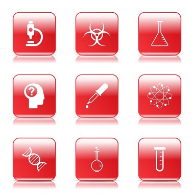 Bilim aletleri Icon set