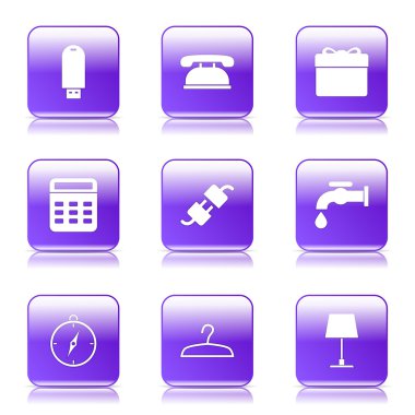 ev aletleri Icon set