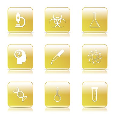 Bilim aletleri Icon set