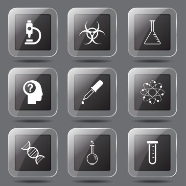 Bilim aletleri Icon set