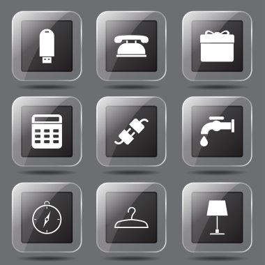 ev aletleri Icon set