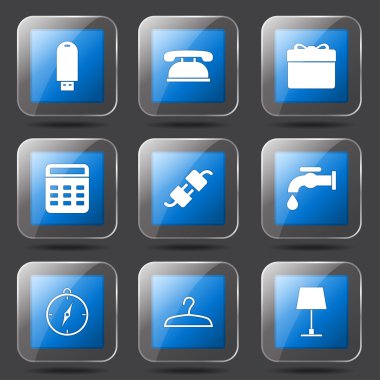 ev aletleri Icon set